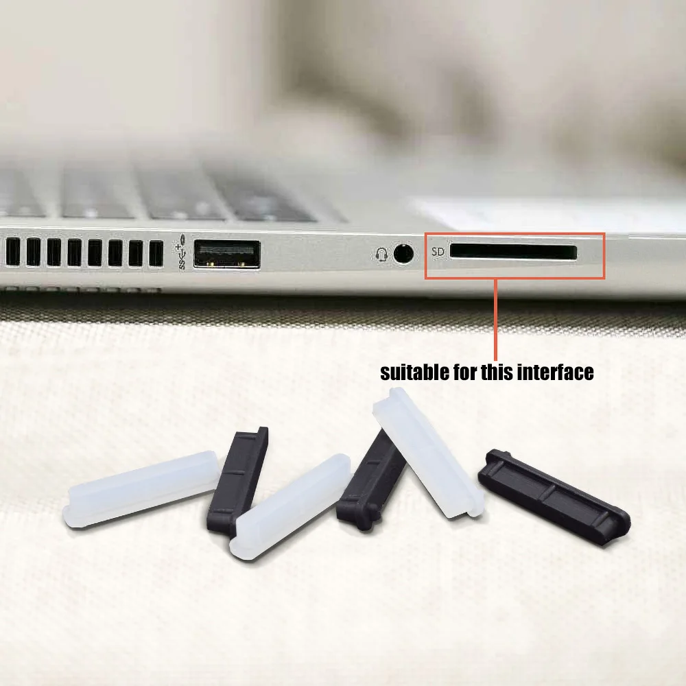 Notebook Dust Plug USB Type C HDMI Interface Dust Protector Cover Dustproof Stopper For Laptop Accessories Anti-Dust Caps Set