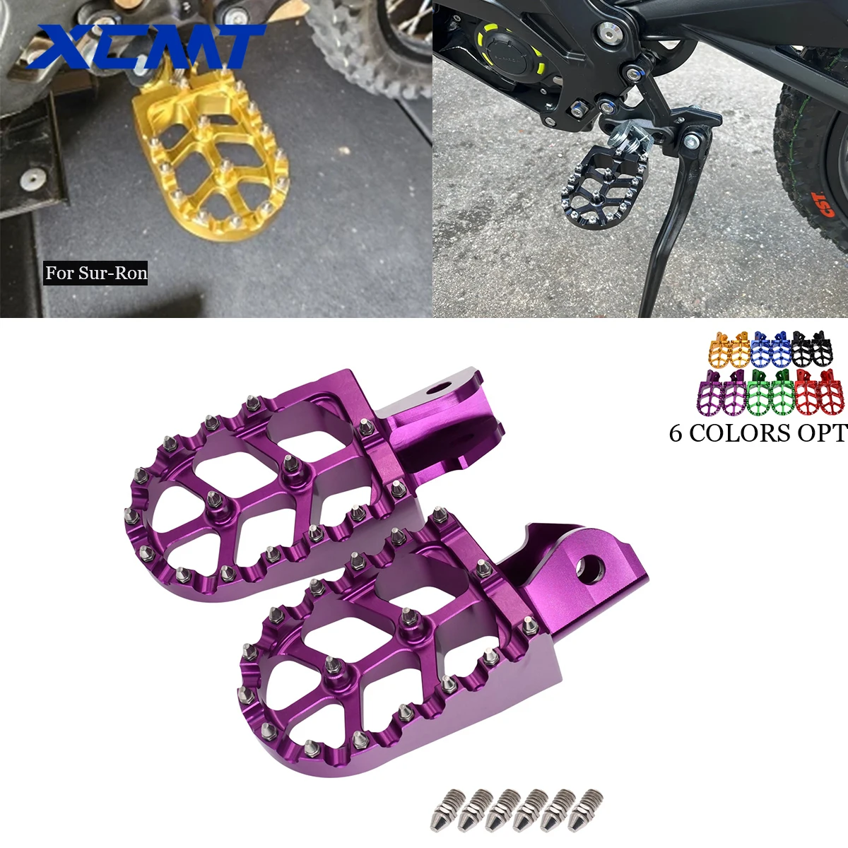 Motorcycle Cnc Foot… - image