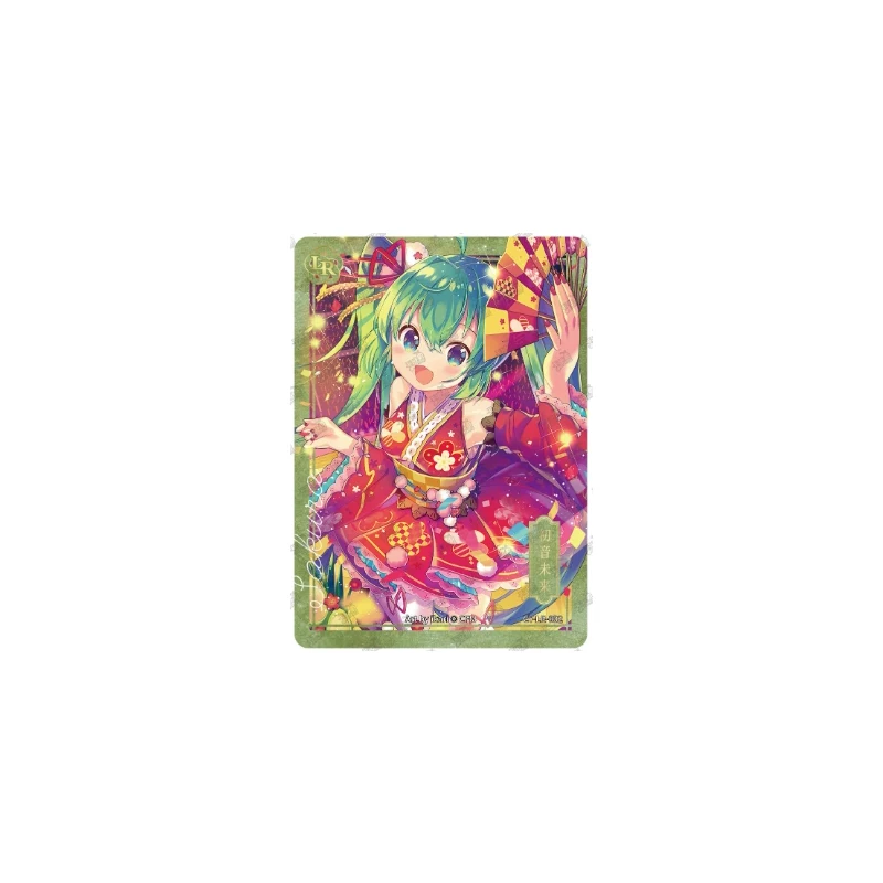 Kayou LR Card 1~7 Series Hatsune Miku Meiko Christmas Birthday Gift Game Toys Rare Limited Edition Collection Card