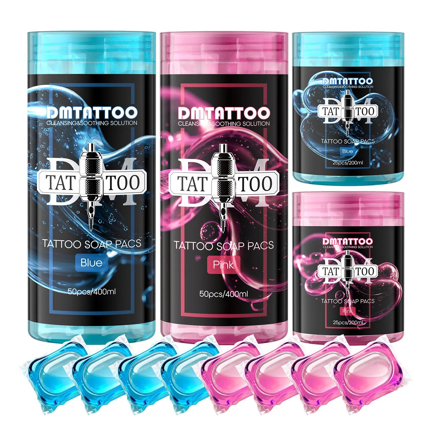 

DM 25/50PCS/Bottle Tattoo Soap Pacs moisturize remove impurities Suitable for Professional Tattoo Artists Tattoo Accessories