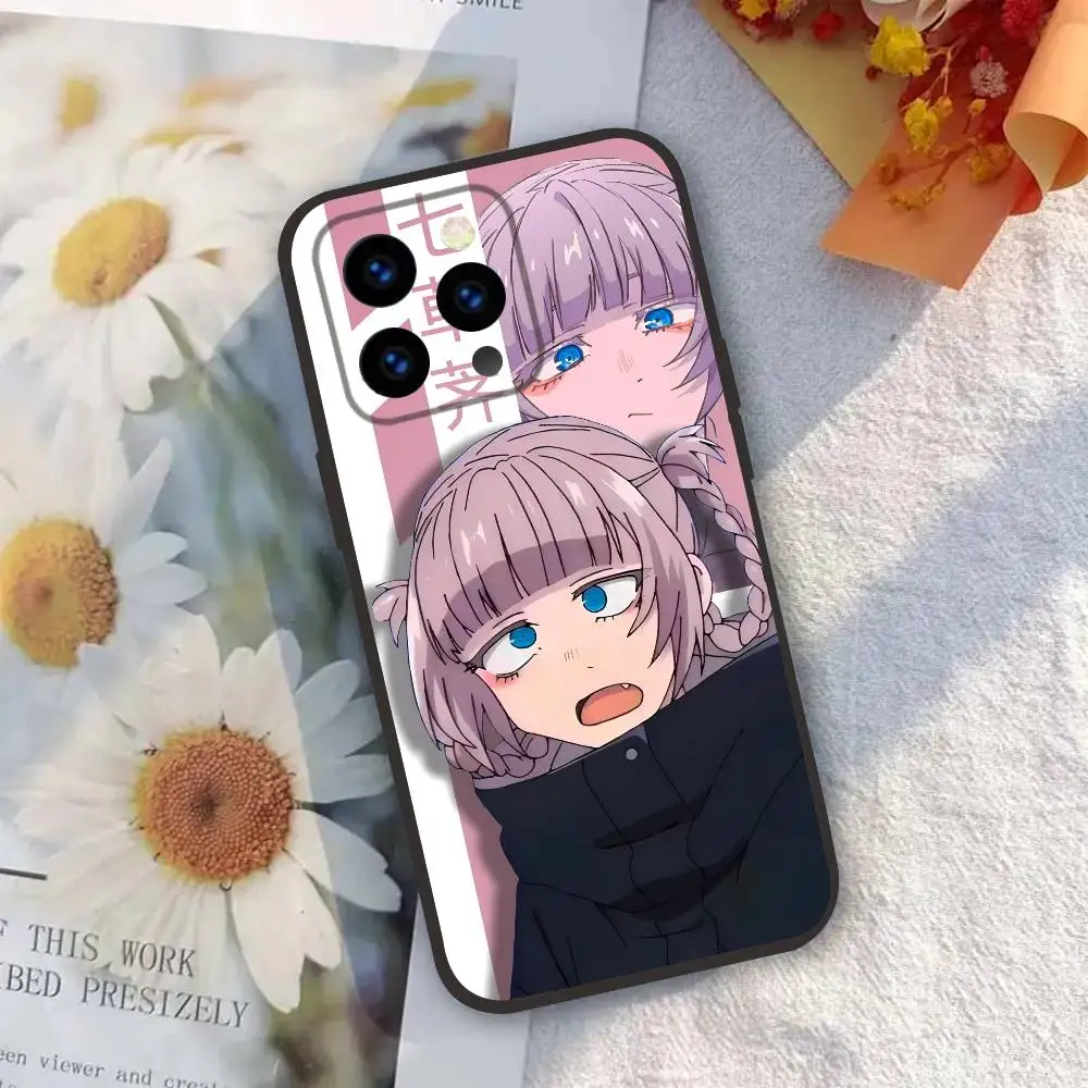 فتاة لطيفة أنيمي C-CALL OF THE Night لهاتف Apple iPhone 17 16,15,14,13,12,11,Pro,Max,Mini Wave Oil Back Short #6