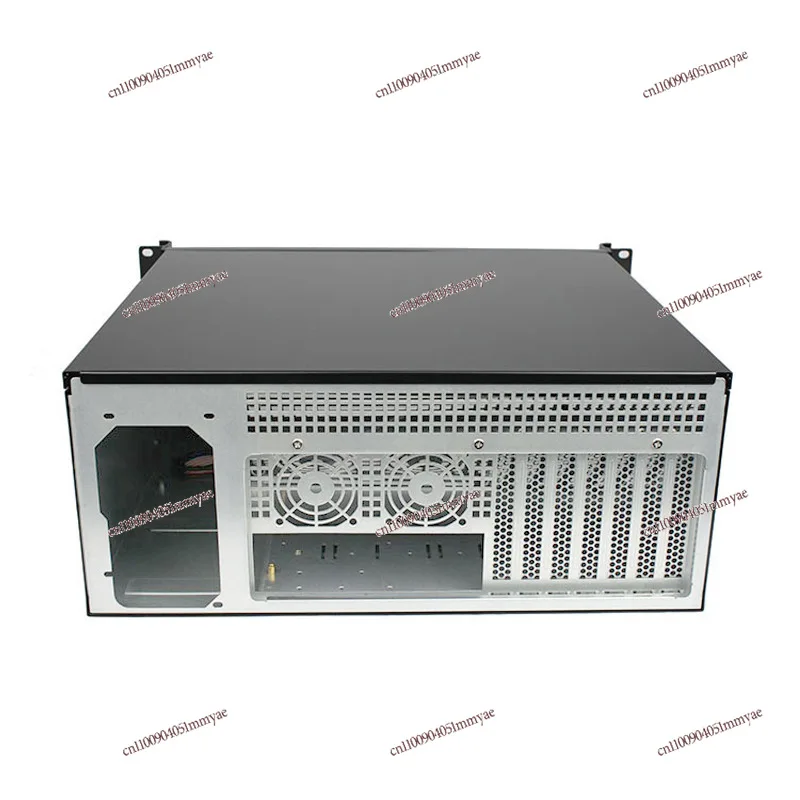 4U-380L Ultra Short 380mm Depth Server Chassis Aluminum Front Panel Supports ATX Power Supply Rack Mount Industrial Storage Case