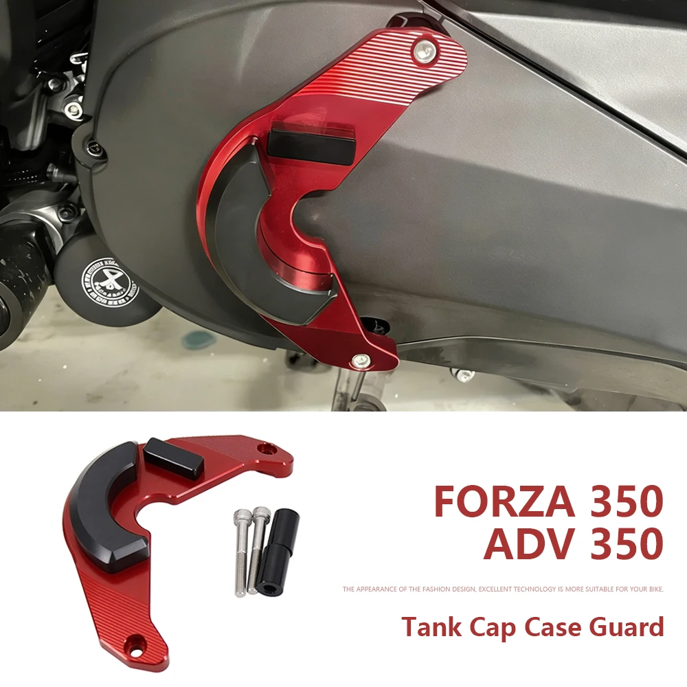 

CNC Aluminum For HONDA Forza 350 Forza350 2017-2024 ADV350 ADV 350 2021-2025 Motorcycle Protection Cover Tank Cap Case Guard