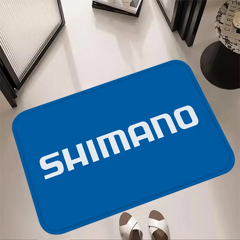 Entrance Doormats S-Shimano Non-slip Bedroom Mat Hallway Carpet Soft Kitchen Floor Mat Flannel Living Room Decor Bathroom Rugs