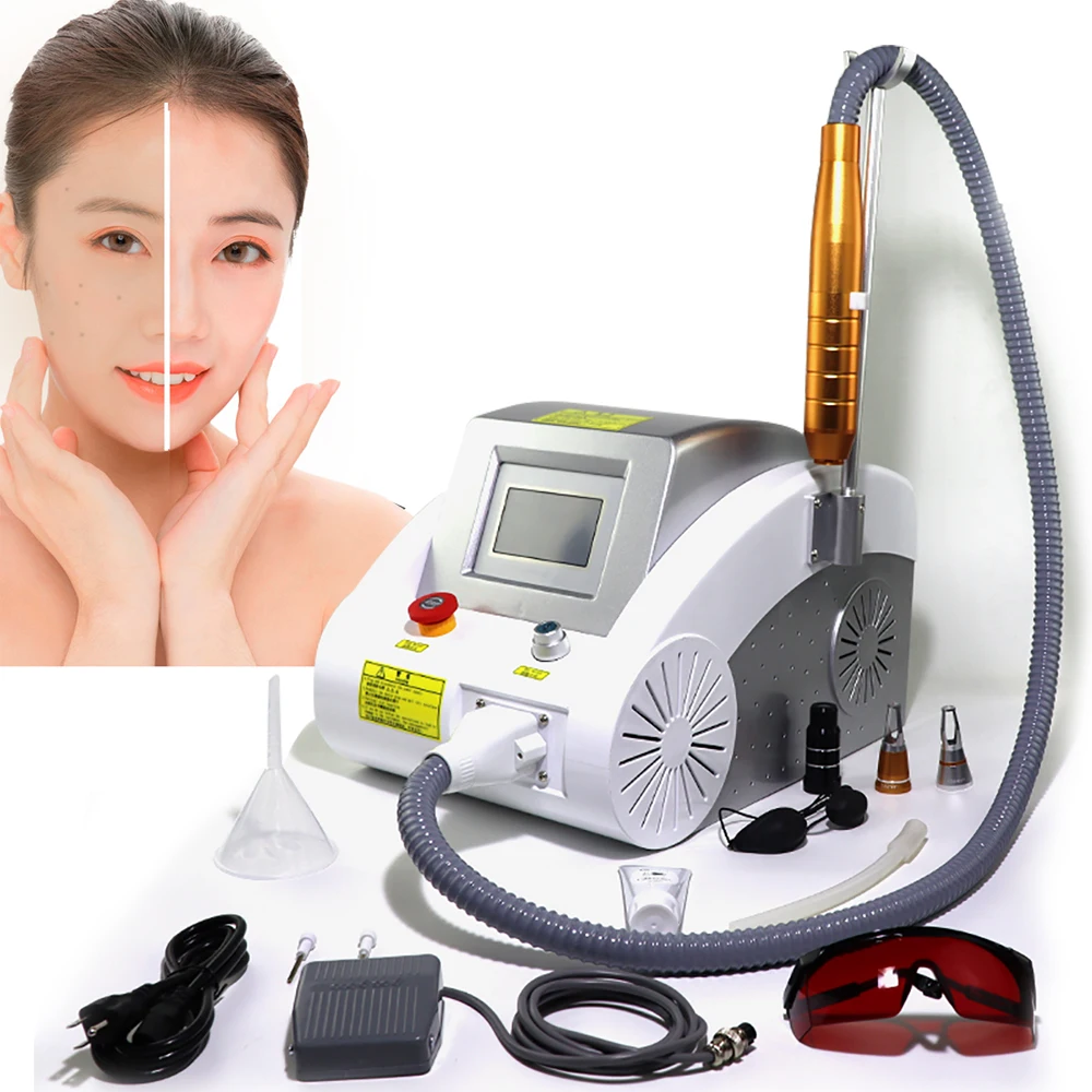 New Tattoo Brow Washer Eyebrow Line Remover Small Picosecond US Gauge 110v Touch Screen Skincare For Hospitals Beauty Salons