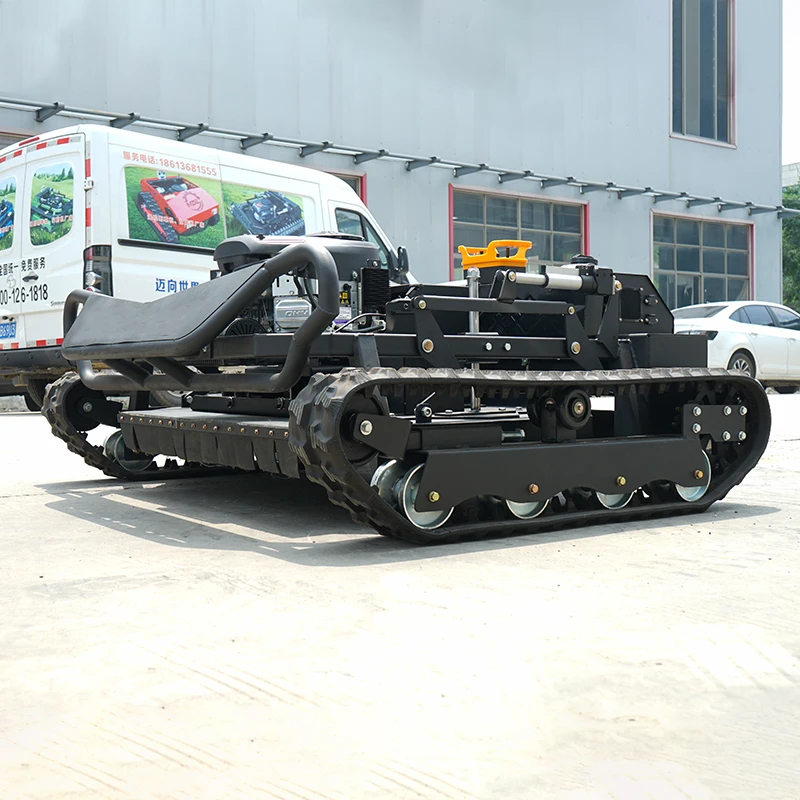 Industrial Heavy-Duty Garden Lawn Mower Professional Automatic Crawler Remote Control Chinese Remote Lawn Mower