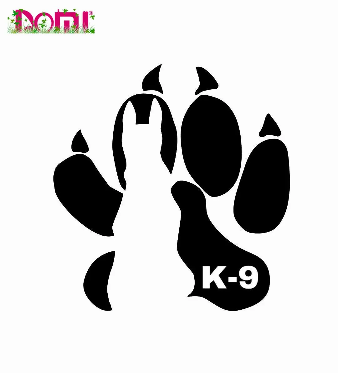 DOMI High Quality Car Sticker Decal Car Window Decal Truck Outdoor Sticker K9 Task Force Police Swat Military Train