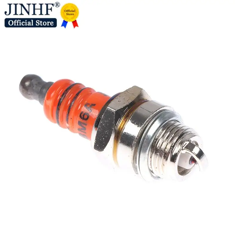 New 1PC BM6A Spark Plug Glow Plug Standard Spark Plug BM6A Small Engine Replacemnet for 2-stroke Chainsaw Lawn Mower Strimmer