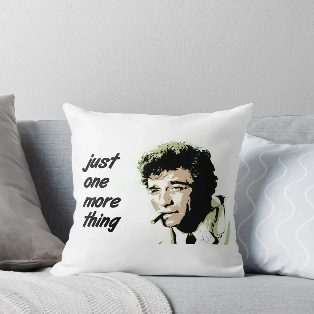 Columbo Throw Pillow Throw Pillow Covers Pillows Aesthetic Plaid Sofa autumn decoration pillow