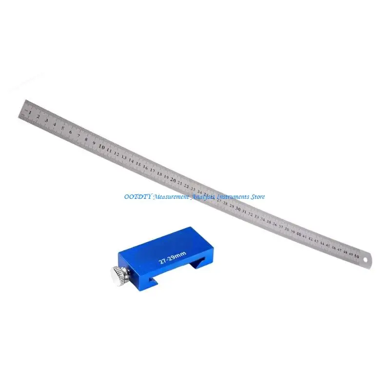 367D Accuracy Engineered Woodworking Measuring Tool Featuring Aluminum Build & Sliding Positioning Mechanism for Project