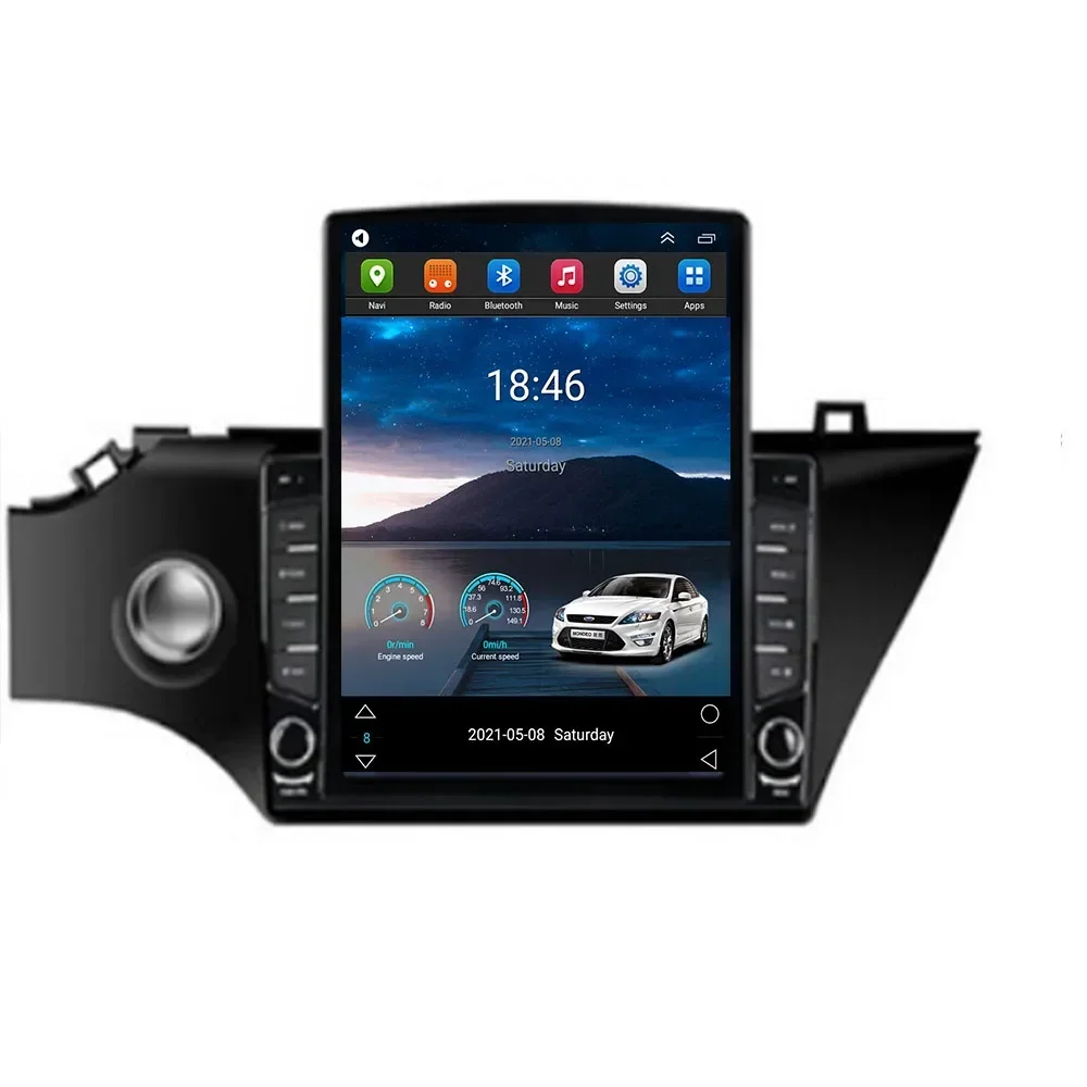 For Tesla Style 2Din Android 14.0 Car Radio For KIA RIO 4 x-line 2016-2035 Multimedia Video Player GPS Stereo Carplay DSP Camera