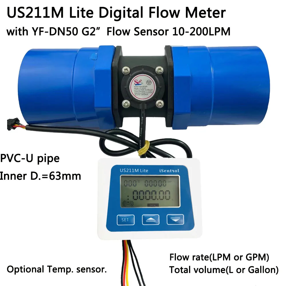 US211M Lite Digital Flow Meter G2