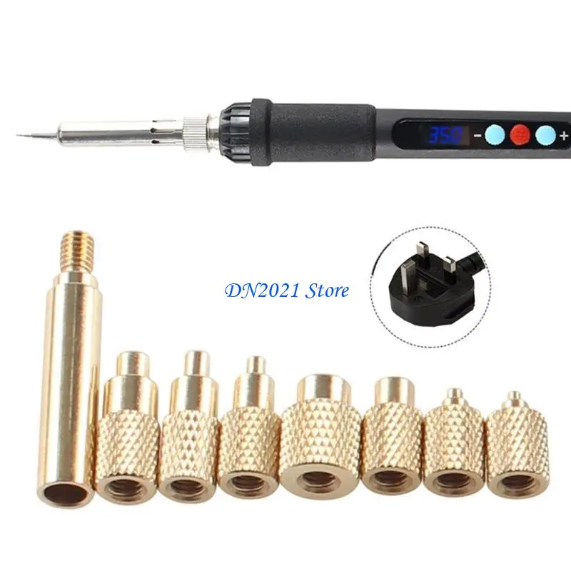 

F3KE 936 Паяльное жало и набор пресс-головок для термоплавких гаек для 3D-принтеров Паяльник Инструмент для термовставки