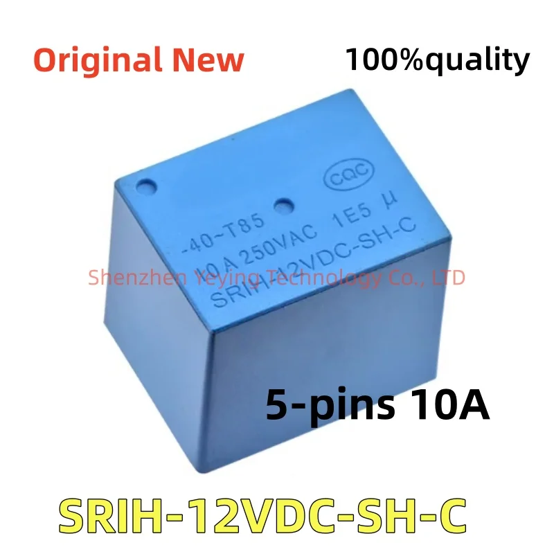 1Pcs/Lot 100% New Srih-12Vdc-Sh-A 4-Pin 10A Srih-12Vdc-Sh-C 5-Pin 10A