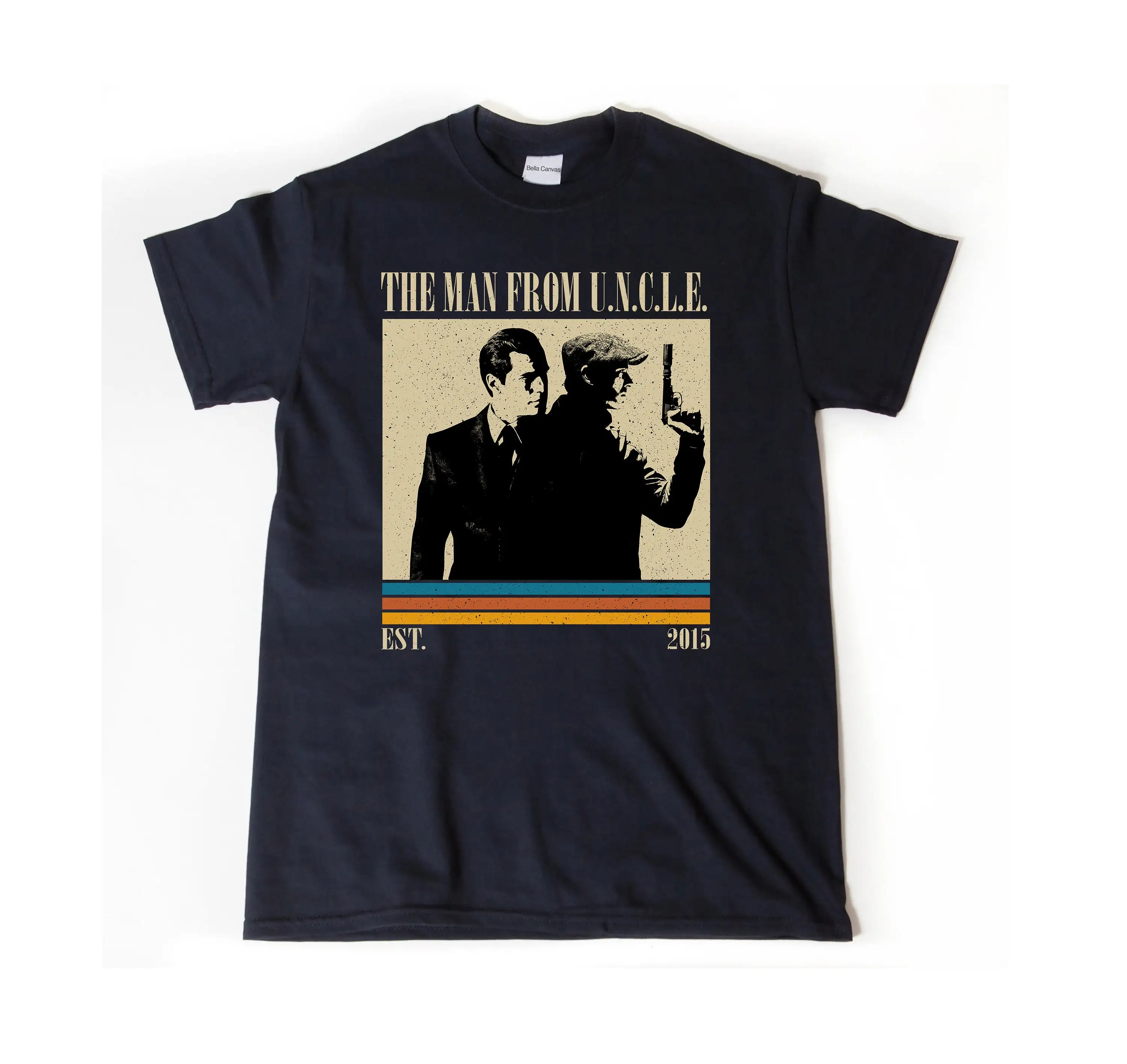 The Man from U N C L E T Shirt Movie Vintage Midcentury For Him Retro