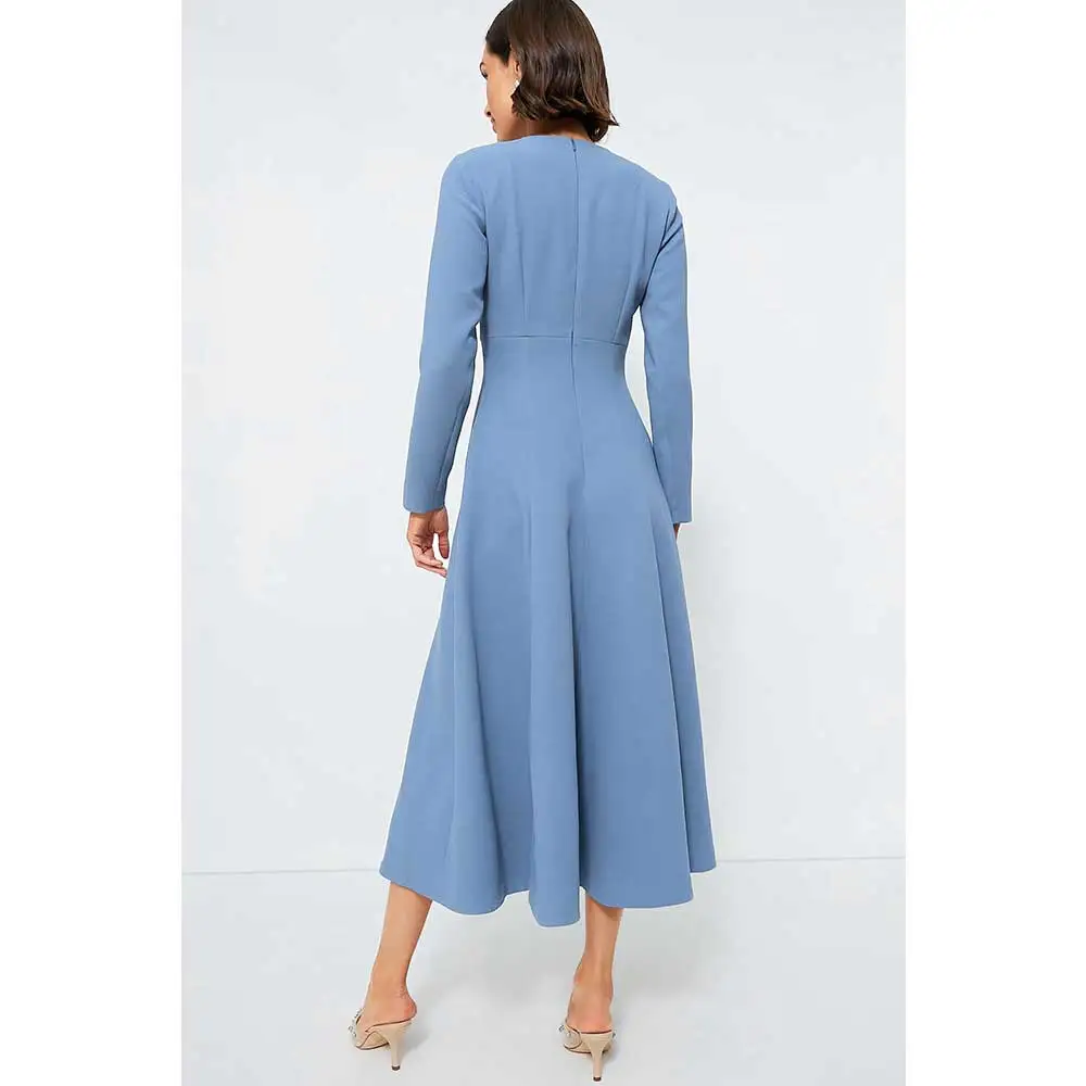 YUNLAN Elegantes blaues Meerjungfrau-Abendkleid in A-Linie für Mütter, 2025, Saudi-Arabien, Damen, Hochzeit, formeller Gast, Midi-Partykleid, Heimkehr