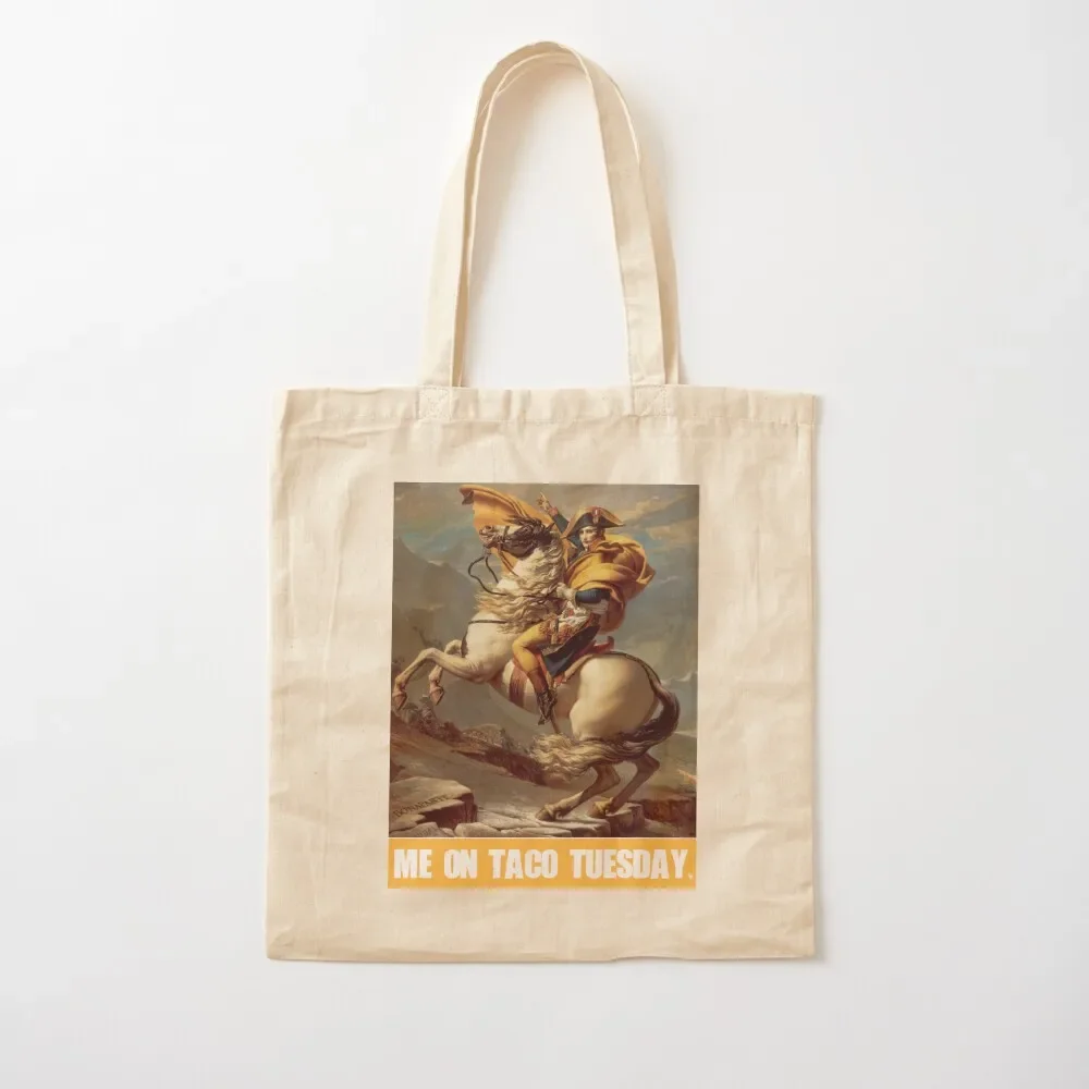 

Me on Taco Tuesday Tote Bag custom canvas bag large size bags bag for beach