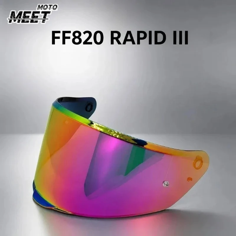 Replacement Helmet Visor Shield Compatible with LS2 FF820 RAPID Flip‑Up Motorcycle Helmet, Multi‑Color Riding Replacement Lens