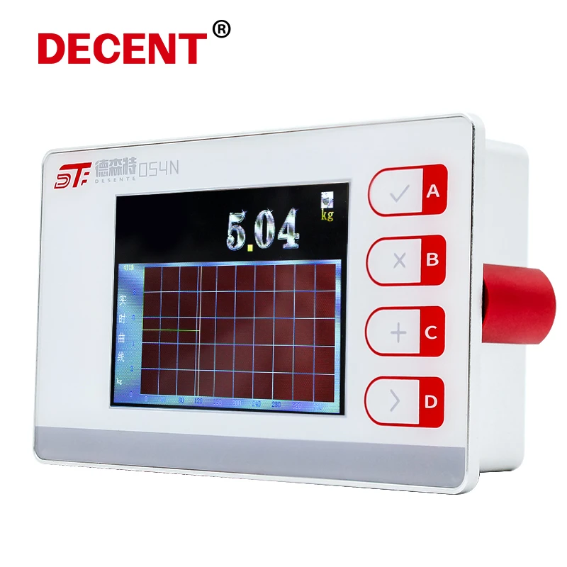 Torque Force Gauge Digital instrument Display Control Power indicator Rotary Speed Measuring Dynamometer RS485 English Version