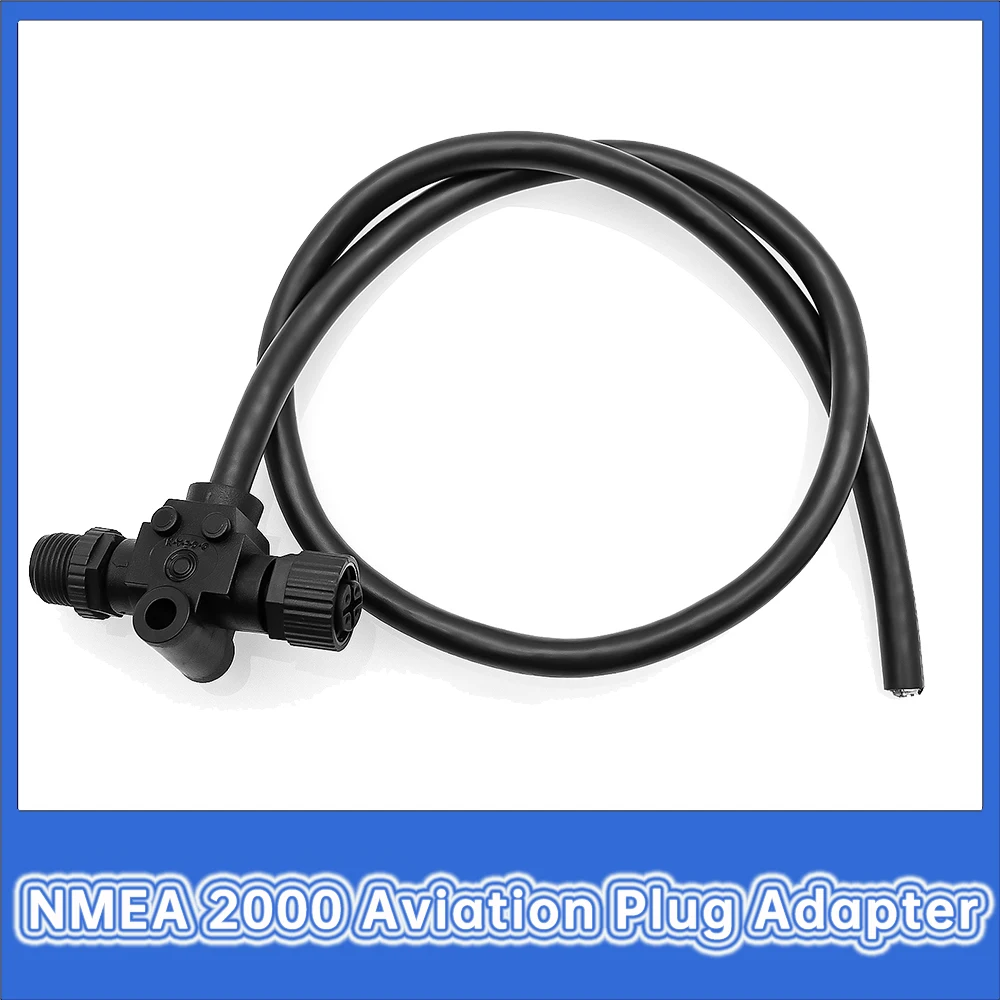 

NMEA 2000 Cables 50cm Ength Wiring T-type Power Connector Male and Female Waterproof Connector for Ships