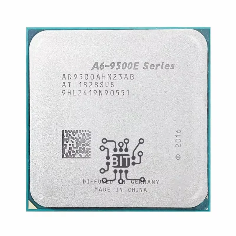

A6-Series A6-9500E A6 9500E 3.0GHz 28nm Dual-Core CPU 35W Processor AD9500AHM23AB Socket AM4 Associated A6 9500