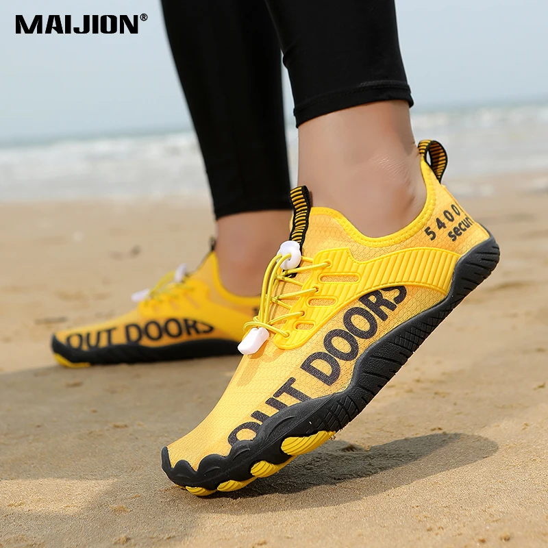 

Non-slip Men Water Shoes Beach Pool Swimming Barefoot Aqua Shoes Breathable Women's Outdoor Wading Shoes for Surfing Fishing