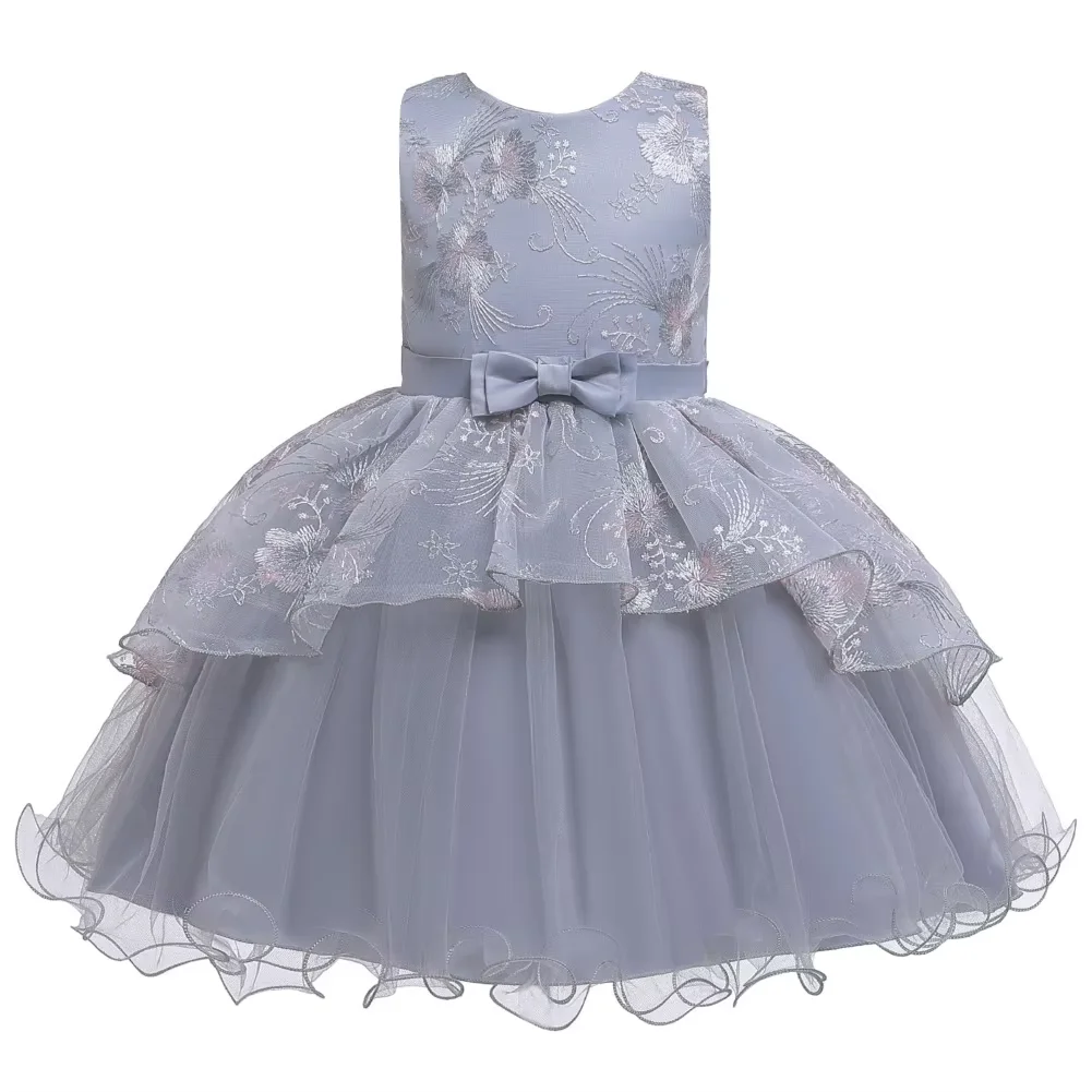 

Children's Dress Elegant Little Kids Wedding Puffy Skirt Young HostPerformance Dance 2026 New PianoStyle Performance Costume