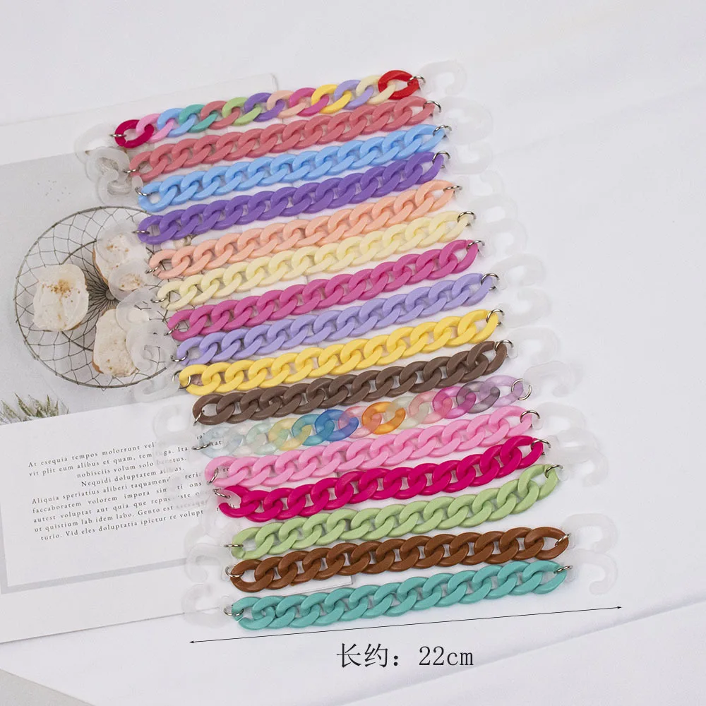 Hot sell Colorful Chain Decorations for hole Charms Women Shoes Clogs Decorations Accessories Kid Fit Gifts Wholesale