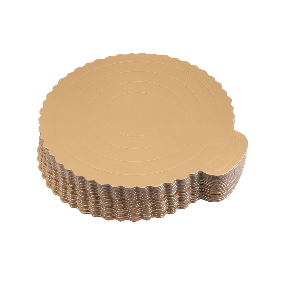 

20 Pcs Boards Premium Paper Sturdy Serving Base Cake Serving Base Display Round Tray For Home Party Cake Shop Restaurant