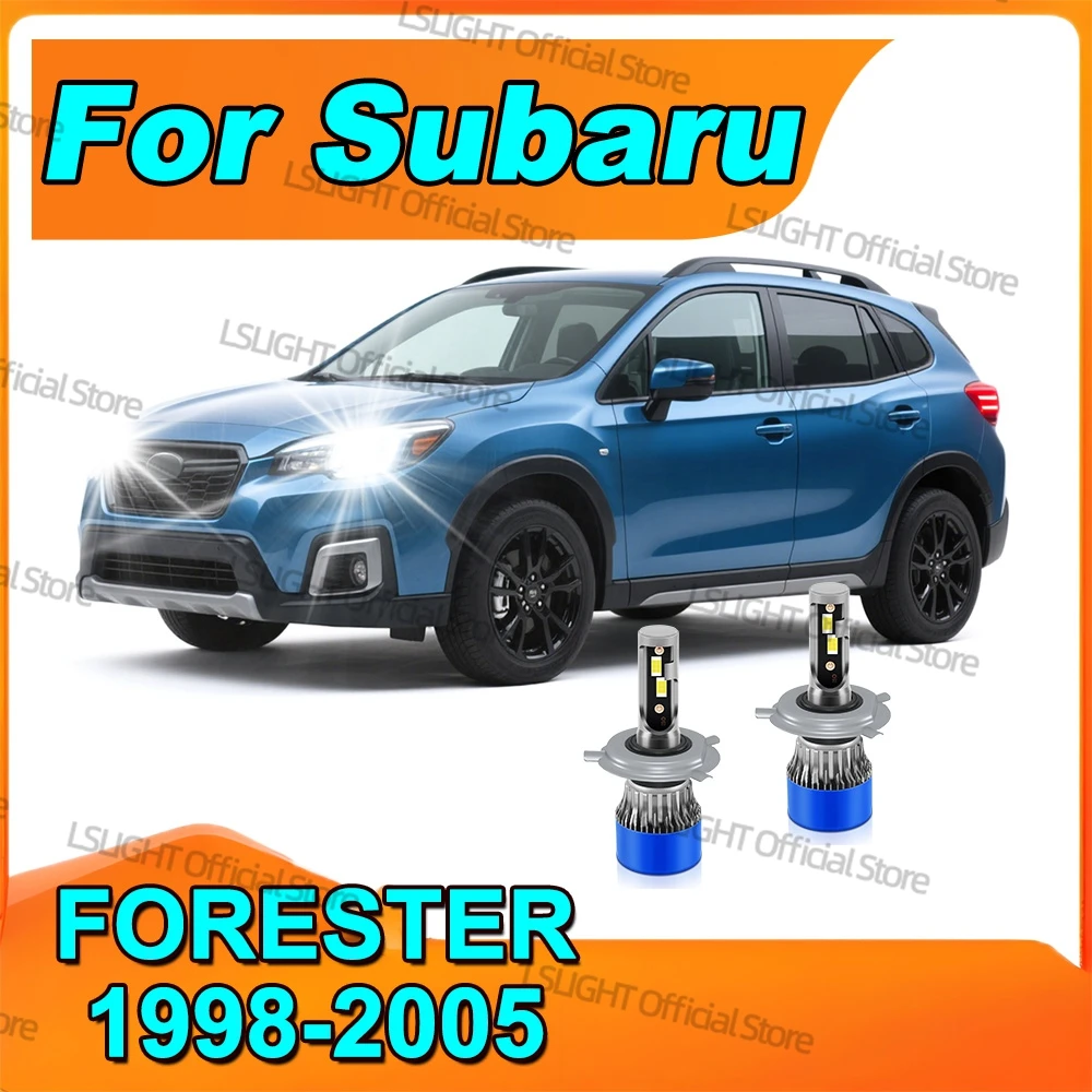 

2x Headlights Bulb Super Brightness 3570 CSP 20000LM LED Turbo Light For Subaru FORESTER 1998-2005 1999 2000 2001 2002 2003 2004