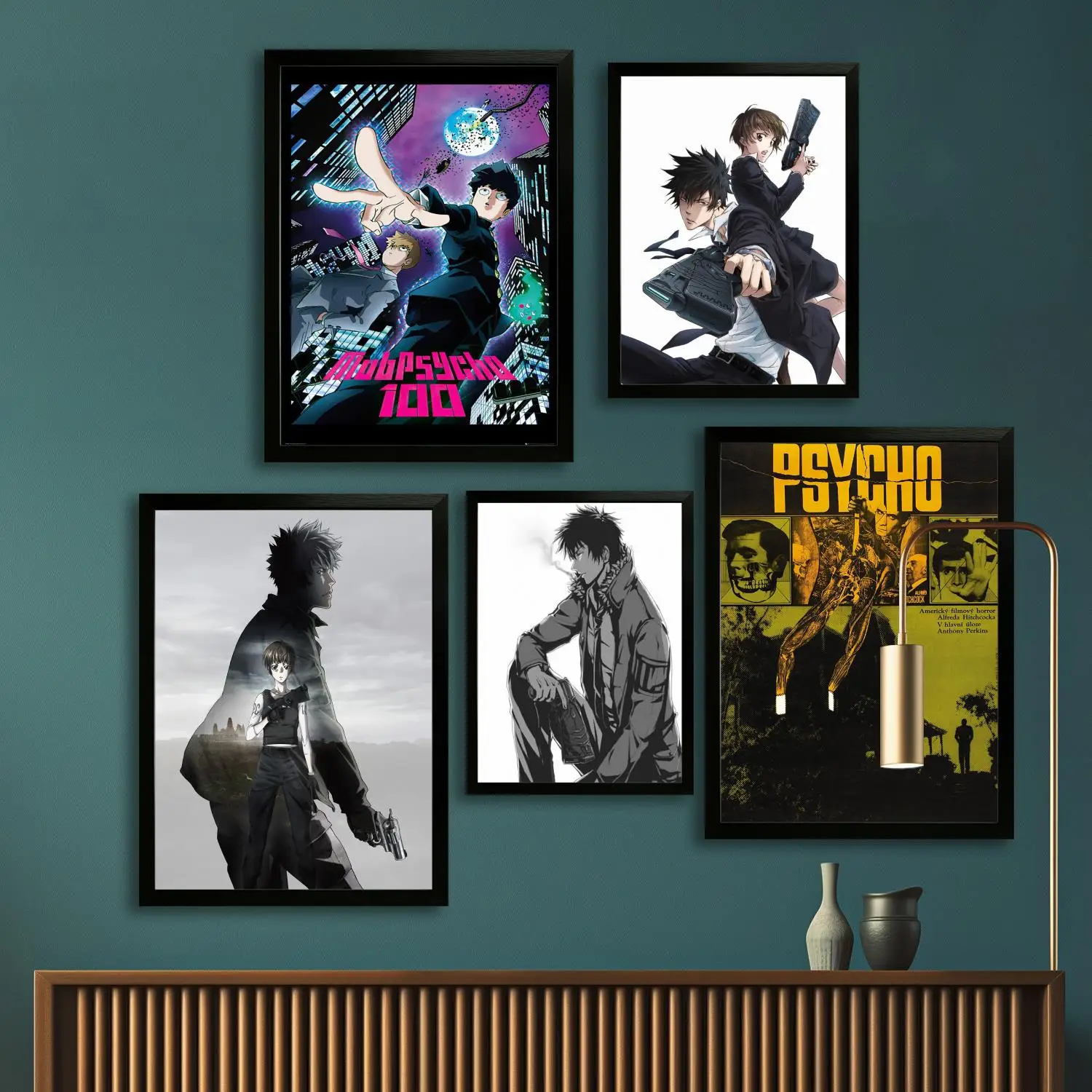 

Psycho холст художественный постер, настенная художественная картина печать, современные семейные постеры для декора спальни, декоративная живопись