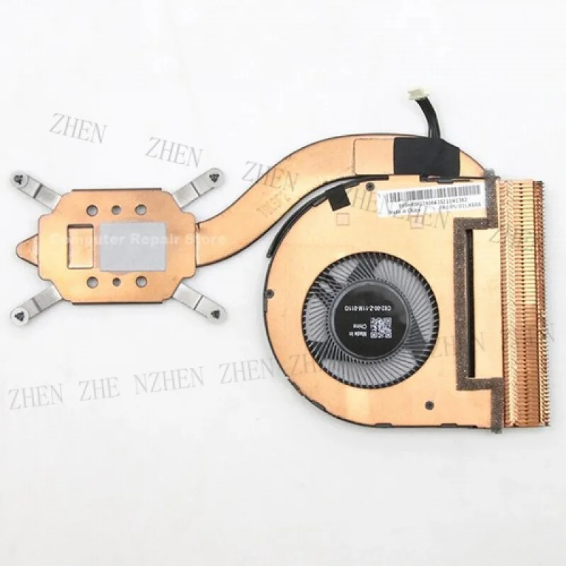 

Y 01LX666 01LX665 для ноутбука Lenovo ThinkPad X280, радиатор, кулер для процессора, охлаждающий вентилятор