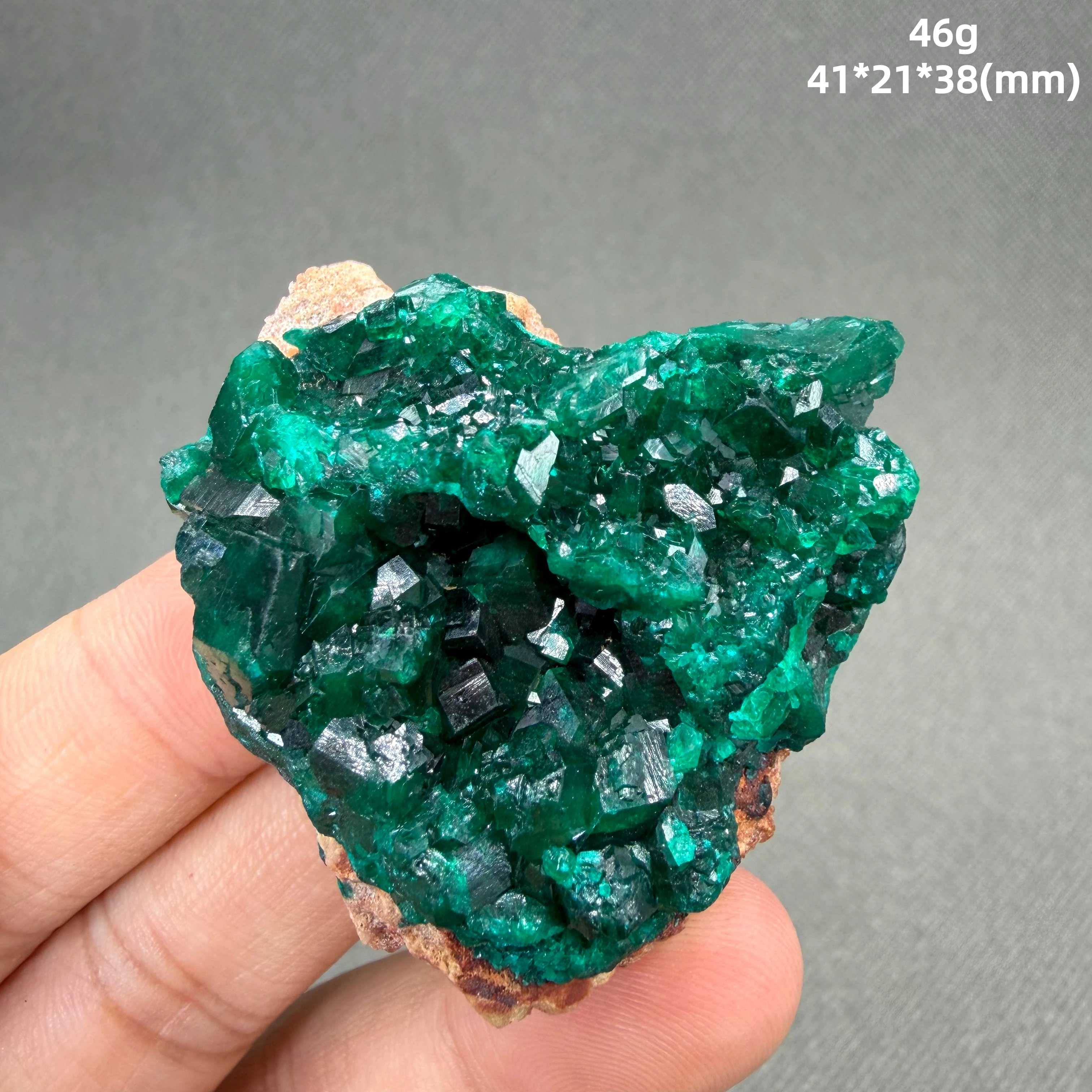 Rare Dioptase — The Most Vivid Green Mineral on Earth — Crystal Specimen — Natural, No Repair