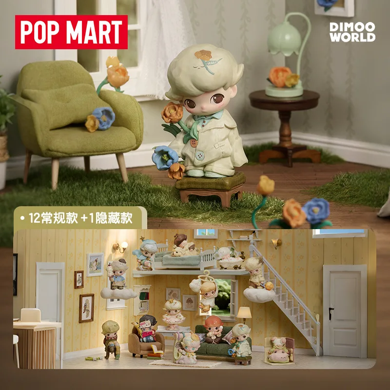 

Коллекционная фигурка Pop Mart Dimoo из серии «Если сегодня 8-е число», модная игрушка-сюрприз для коллекционеров, украшение для дома, подарок