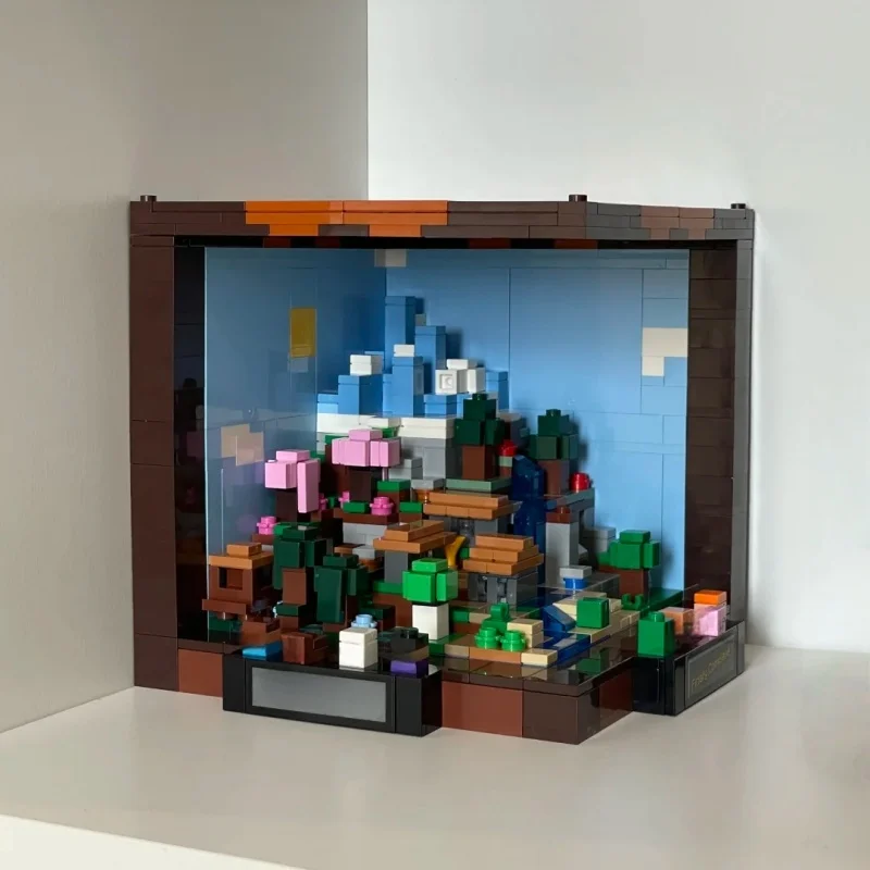 

2025 MOC new board game work building blocks home decoration toys for adults birthday Christmas gifts