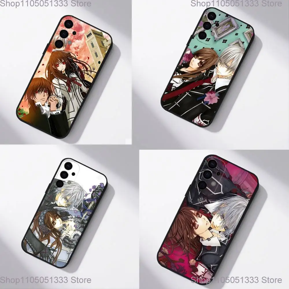 

Anime M-Manga Vampire Knight Phone Case For Samsung S25,S24,S21,S22,S23,S30,Ultra,S20,Plus,Fe,Lite,5G Black Cover