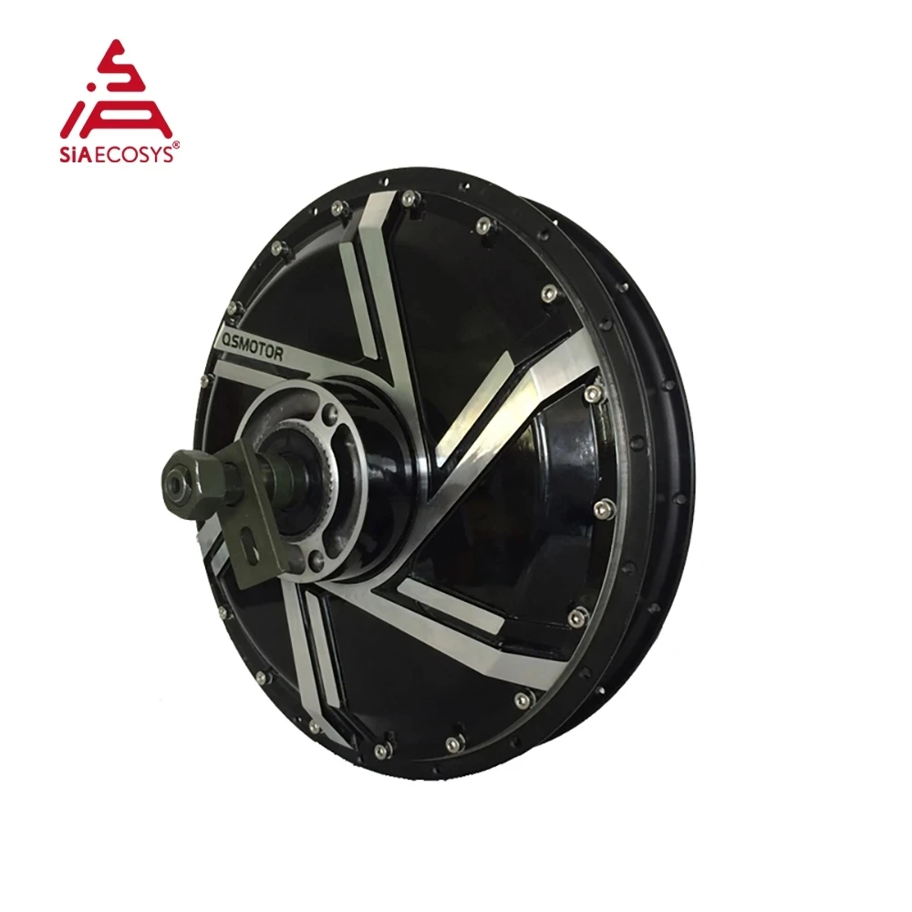 QS Motor QS273 8000W V4 72V E-Motorcycle Spoke Hub Motor 120kph High Speed with EM200-2 Controller Conversion Kit