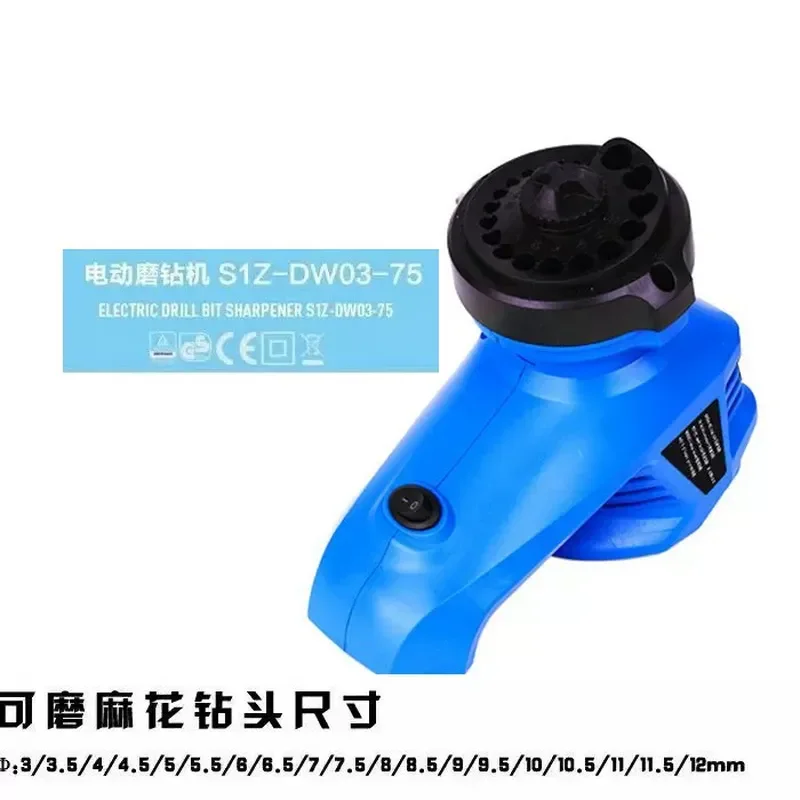 Bench Grinder, US Standard 110V / EU Standard 220V, Multifunctional Grinding Machine for Drill & Wheel Sharpening