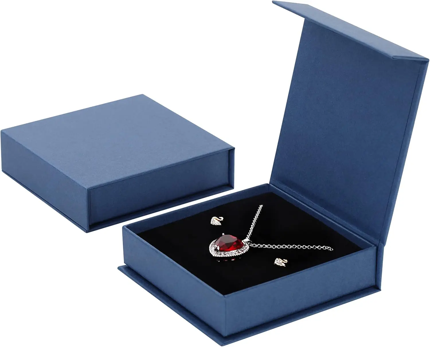 20 Pack Jewelry Gift Boxes Necklace Earring Ring Box Gift Box with Cotton Filled and Lids,Jewelry Box Gift Boxes 3.9x3.9