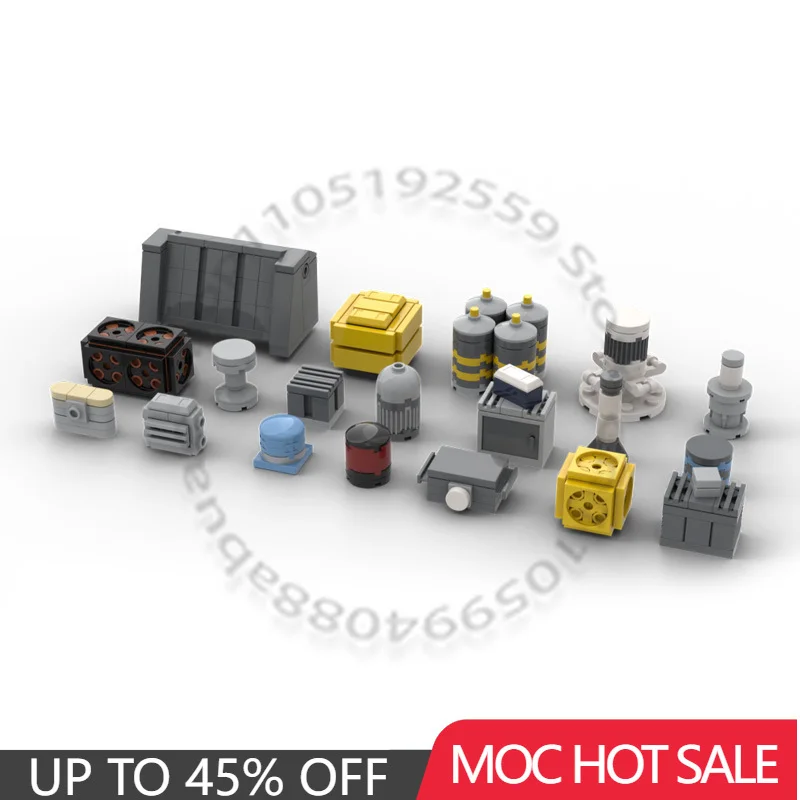 212 قطعة MOC تخصيص الصناديق والأشياء الأخرى وحدات بنة الطوب الإبداعية التعليمية الجمعية لتقوم بها بنفسك لعبة هدايا عيد الميلاد