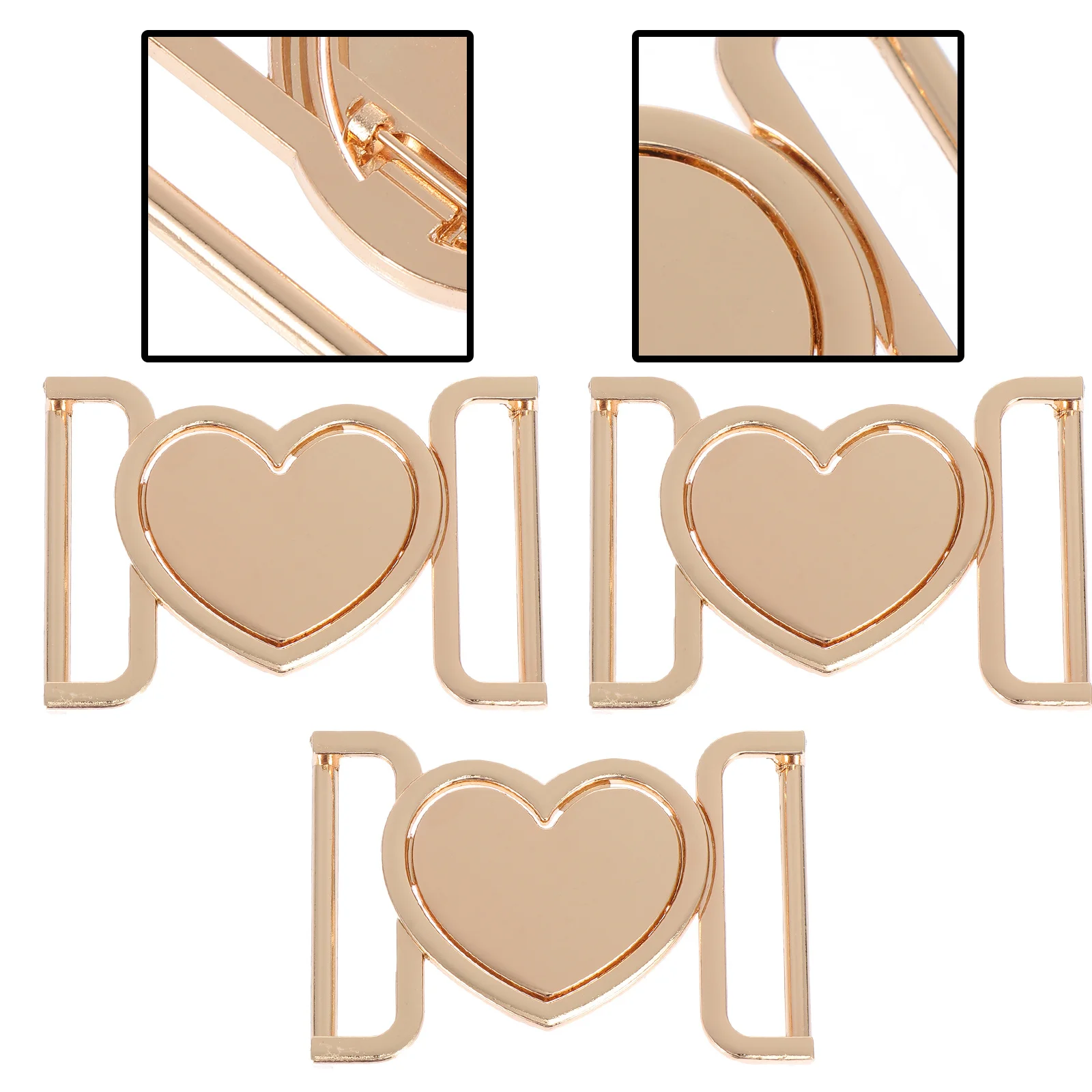 3 قطعة حزام خصر معدني أبازيم قسط سبائك الزنك معطف دائم أسفل سترة مشبك موصل DIY بها بنفسك الملابس والاكسسوارات الزخرفية