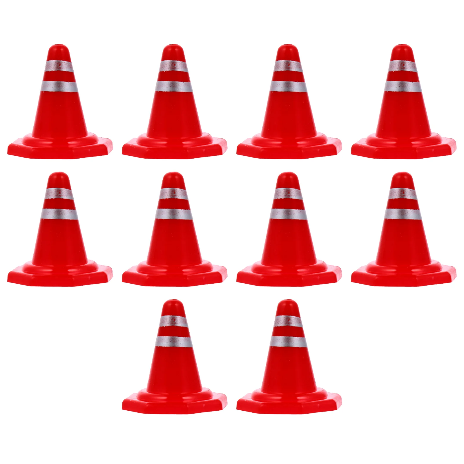 Construction Mini Cakecones Sandbox Barricades Sign Puzzle Plastic Child Traffic Signs for Kids