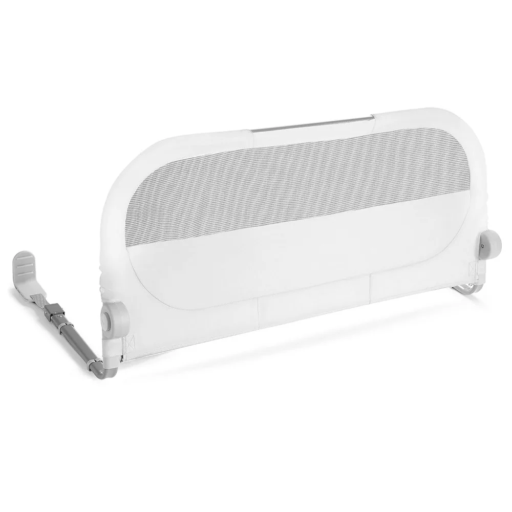 Поручень для детской кроватки для близнецов, полных матрасов Queen — серая защита