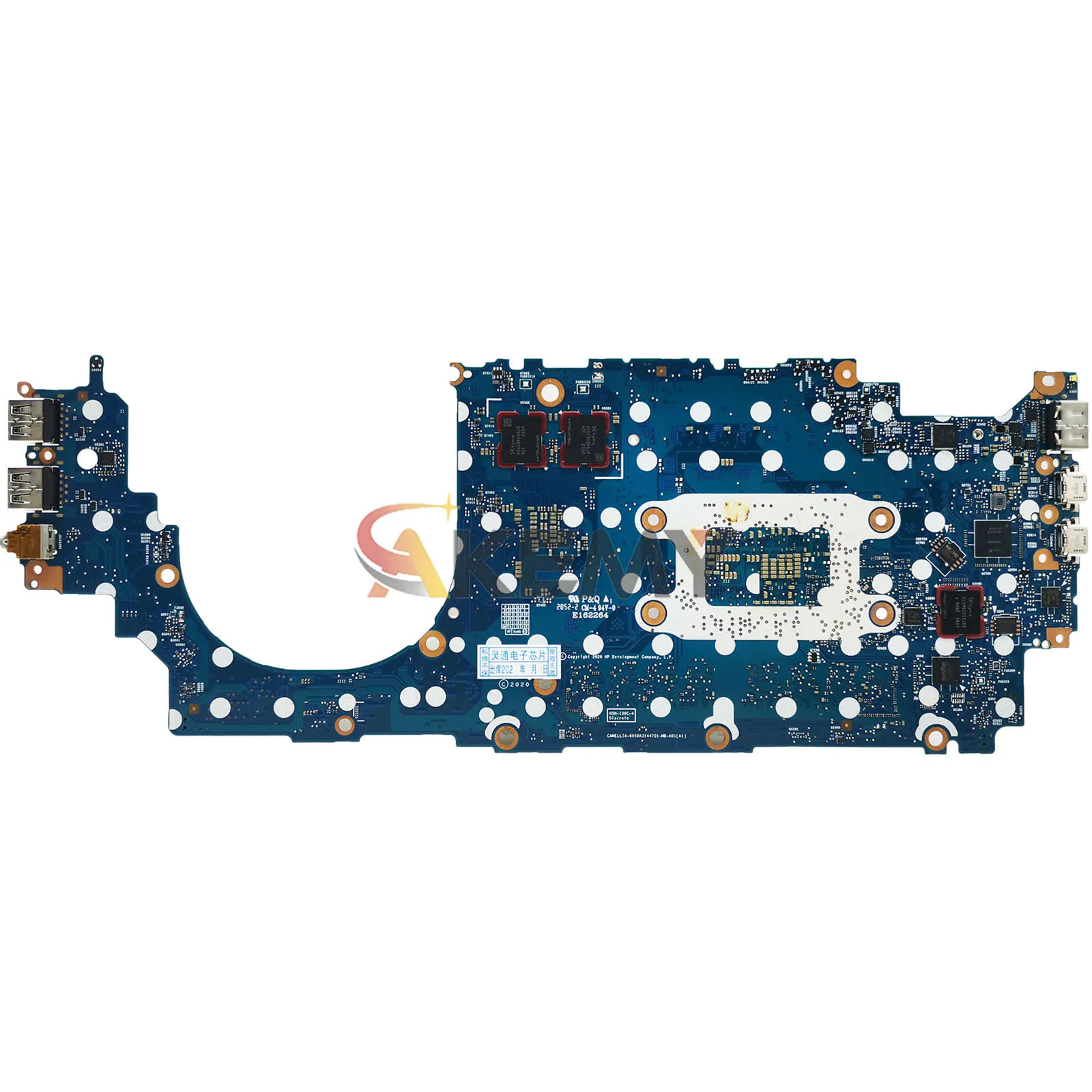 6050A3144701 Per HP Zbook Firefly 14 G7 Scheda Madre Del Computer Portatile M07111-001 M07116-001 Con i5 i7 CPU 4GB GPU 100% Completamente Testato