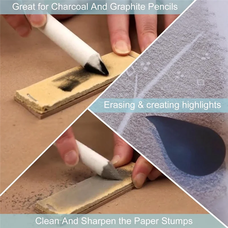 Смесительные колья для рисования, палочки для смешивания тортильи для рисования, инструменты для смешивания карандашей для студентов-художников, эскизов