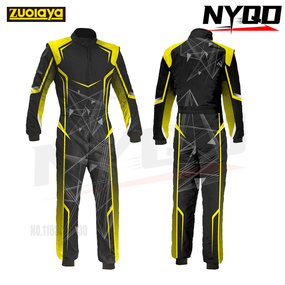 Summer Breathable Kart Off Road Beach Bike One Piece Racing Suit UTV Rally Drift Race Children's and Men's Couples  karting suit