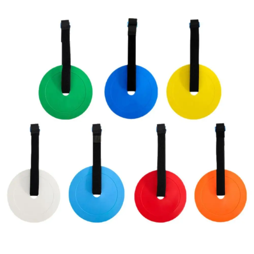 

Adjustable Soccer Training Targets 15cm Round Football Target Hanging Reusable Football Training Equipment Football Practice