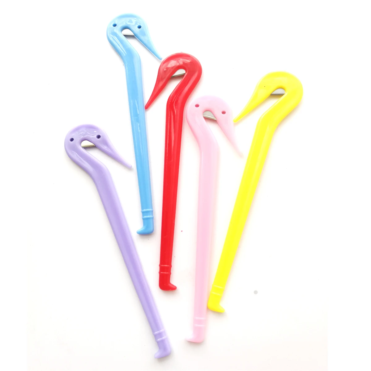 Bando karet sekali pakai penghilang elastis, 1 buah pita rambut pemotong bebas rasa sakit alat penghilang ikat rambut aksesoris penata