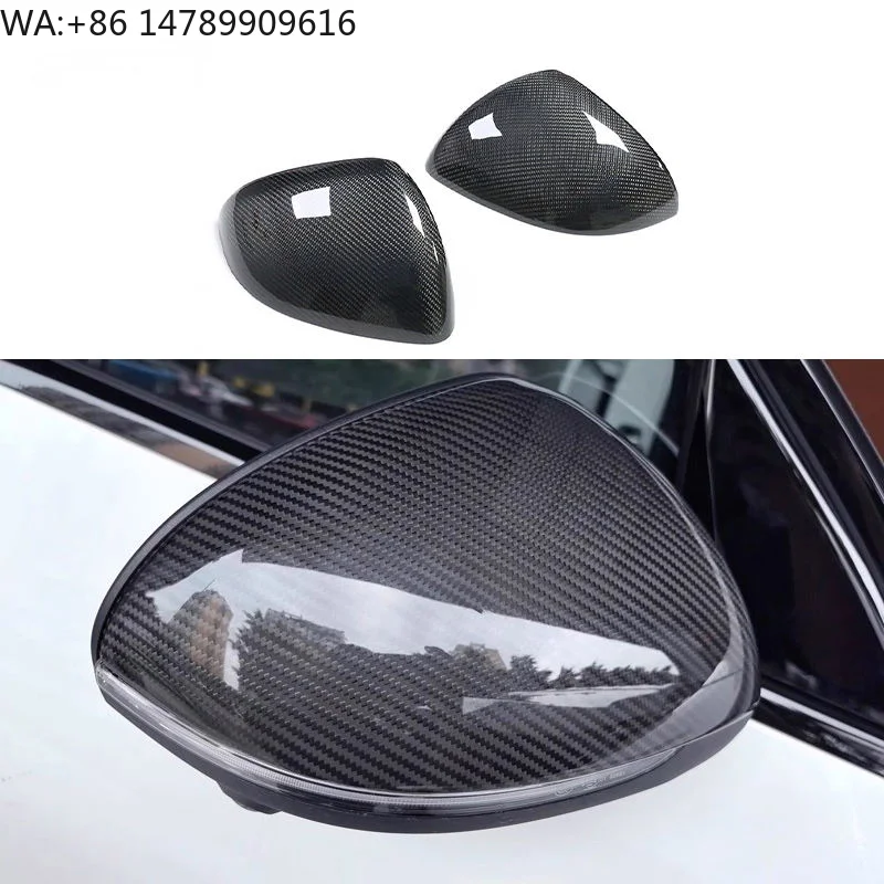 

Premium Bespoke Facelift Body KitNew W223 Replacement Self-Adhesive Carbon Fiber Side Mirror Caps Cover For S Class W223 2020