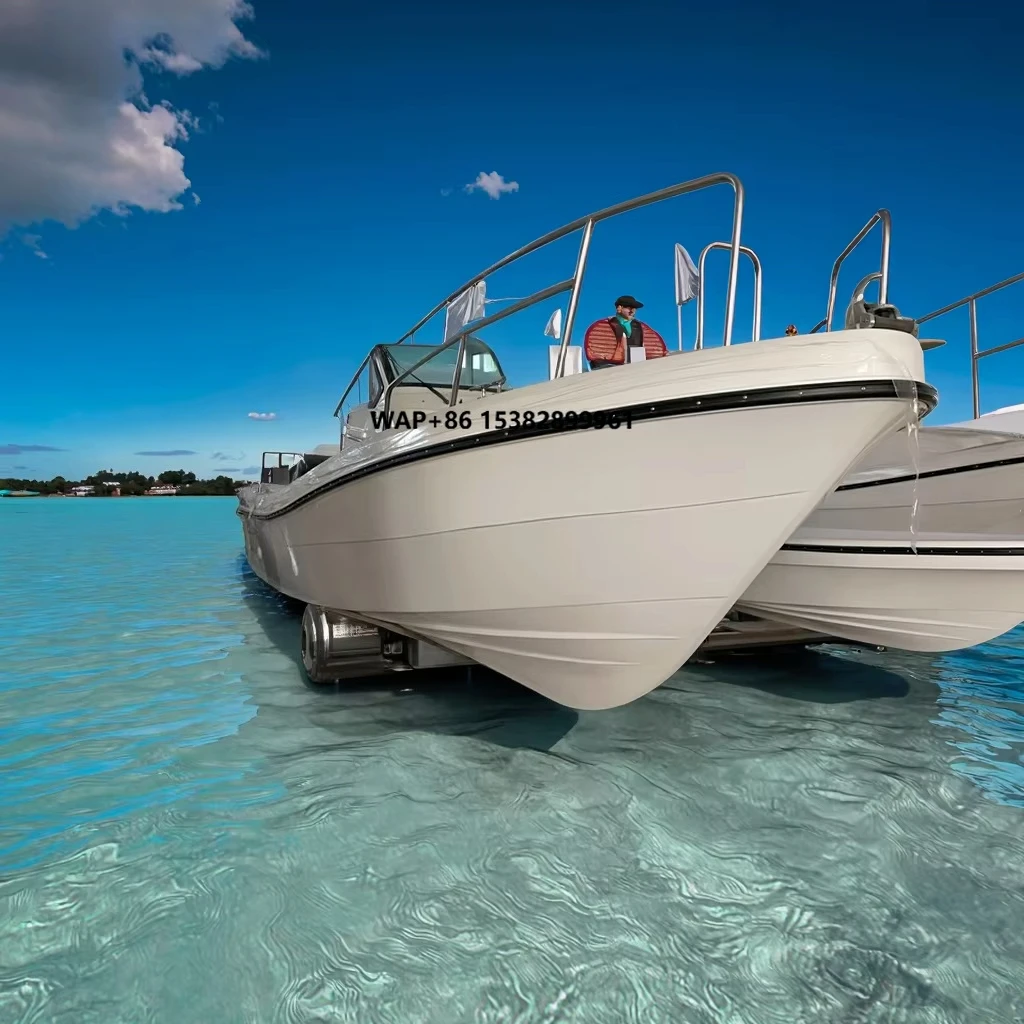 Grandsea -850 8.5m Fiberglass Sailing Yacht CE Certified White New Design Outboard Engine Boating 1 Year Guarantee